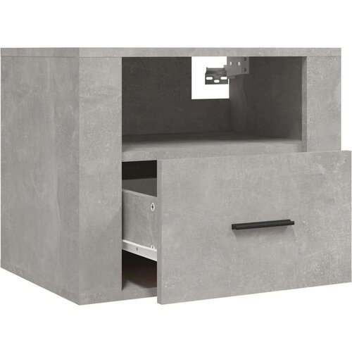 vidaXL Zidni noćni ormarići 2 kom siva boja betona 50x36x40 cm Cene