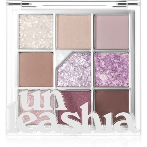 Unleashia Glitterpedia Eye Palette paleta senčil za oči odtenek All of Lavender Fog 6,6 g Slike