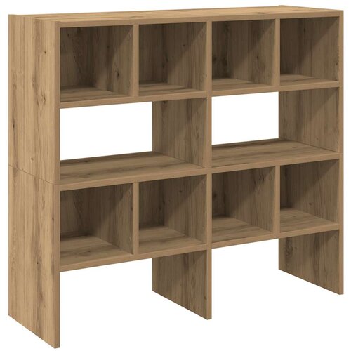 Maison Chic Regal za čevlje - Polica za čevlje 2 kosa zložljiva artisan hrast 89,5x30x40 cm, (21777256) Slike