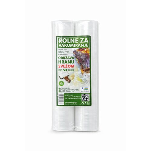 CD Plast Kese za vakumiranje hrane - Vakum kese za aparat za vakumiranje 28cm x 9m Cene