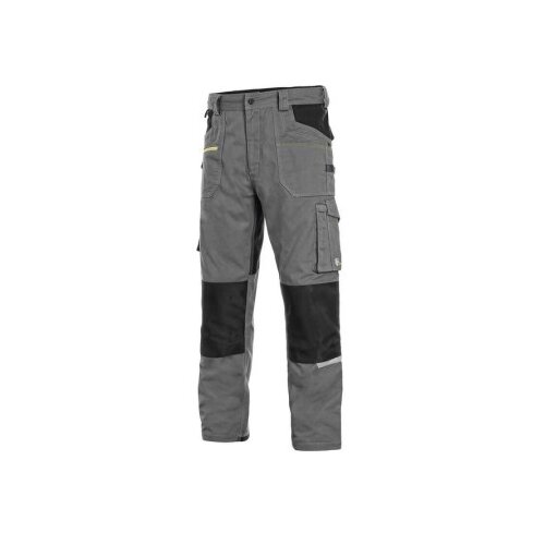 Canis Radne pantalone do struka stretch sivo-crne vel.64 ( 55280 ) Cene