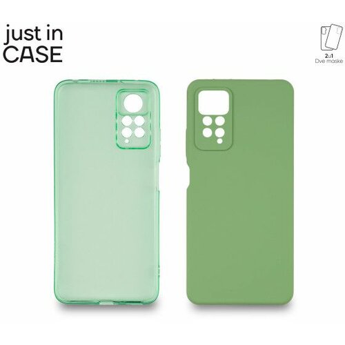 Just In Case 2u1 extra case mix paket zeleni za redmi note 11 pro Cene