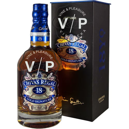Chivas Regal škotski whisky 18 let + GB 0,7 l