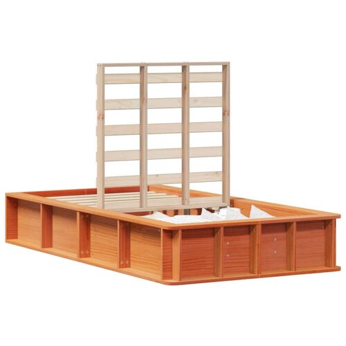  Okvir za krevet Vosak smeđa 75 x 190 cm Slike
