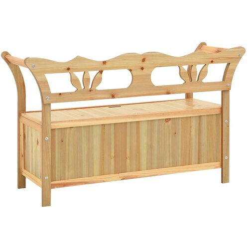  Klupa 107 x 45 x 75,5 cm od masivne jelovine Slike
