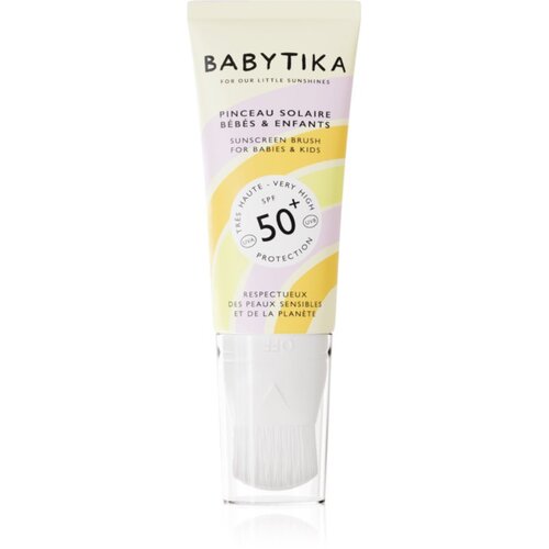 Mimitika Babytika Sunscreen Brush SPF 50+ dječja krema za sunčanje s aplikatorom SPF 50+ 40 ml Slike