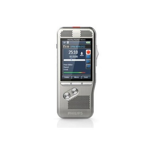 Philips Digitalni diktafon DPM 8300 srebrn 8GB, (5000542483) Cene