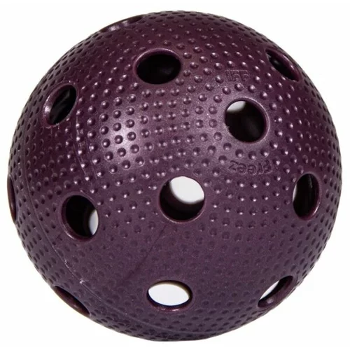 FREEZ BALL OFFICIAL Loptica za floorball, ljubičasta, veličina