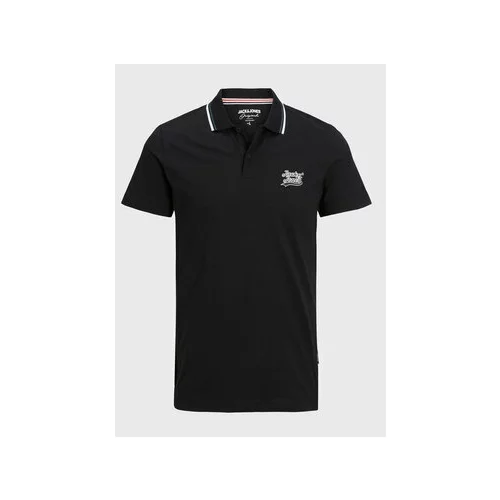 Jack & Jones Polo majica 12228781 Črna Standard Fit