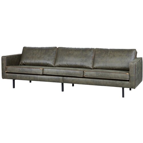 WOOOD Tamno zelena sofa od imitacije kože 277 cm Rodeo &amp;ndash; Slike