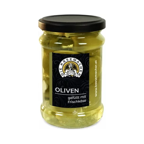 Die Käsemacher Olive, polnjene s kremnim sirom