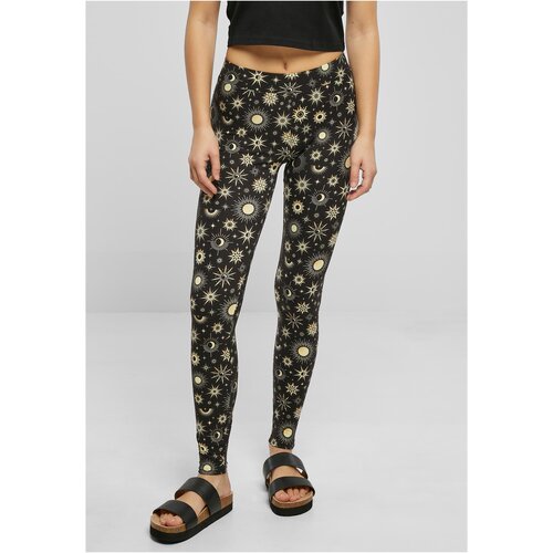 UC Curvy Women's soft leggings AOP blacksun Cijene