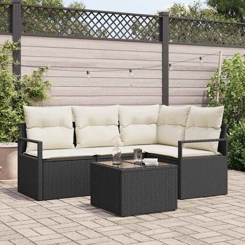  Set sofe 5 kom. Crna poliratan Cijene