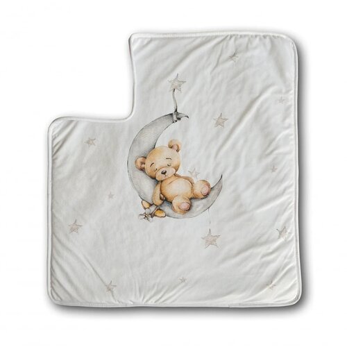 Baby Textil prekrivač za bebe Sanjalica Sivi, 80x90 cm Slike