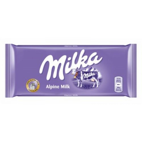 Milka alpine milk čokolada 80 g Slike