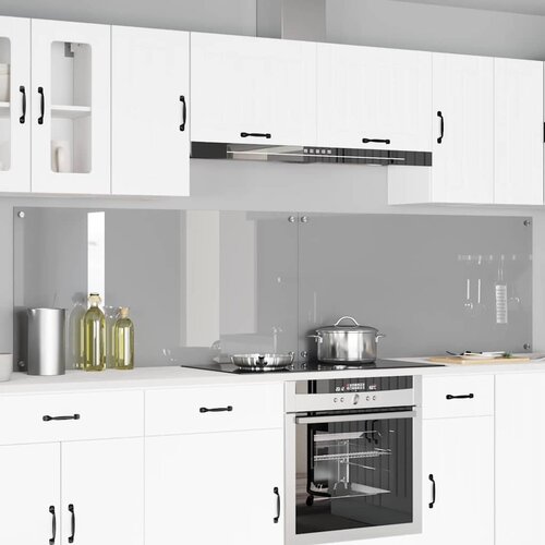  Kuhinjski zid 2 pcs Svijetlo siva 120 x 60 cm Cijene
