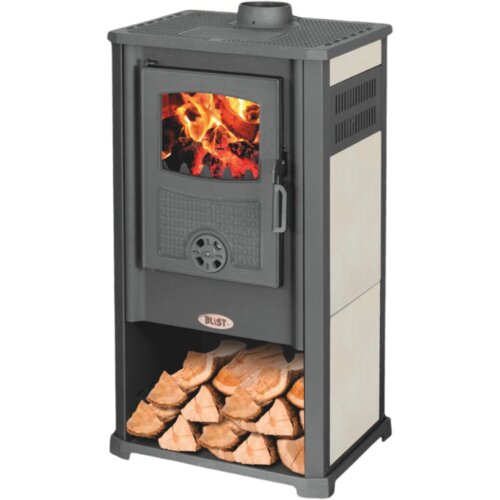 Blist Kamin na čvrsto gorivo Atene G, Sivi Cijene