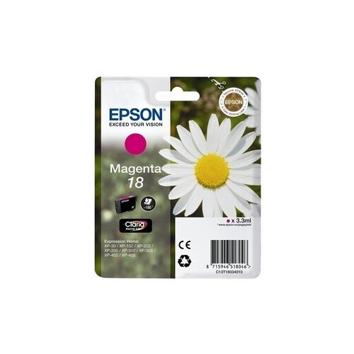  Kartuša Epson T18 rdeča/magenta (T1803) - original Cene