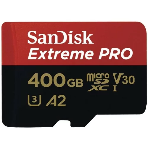 Sandisk spominska kartica z SD adapterjem Micro SDXC 400GB EXTREME PRO SDSQXCZ-400G-GN6MA