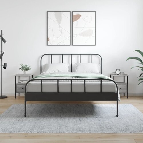 vidaXL Noćni ormarići 2 kom boja hrasta 34x36x50 cm konstruirano drvo Cijene