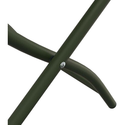  Sklopiva stolica za vrt 2 pcs Zelena 42 x 52 x 82cm Slike