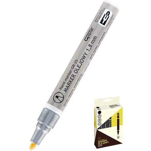 Fiorello Oljni marker, Paint Grand, srebrn, (21299795) Cene