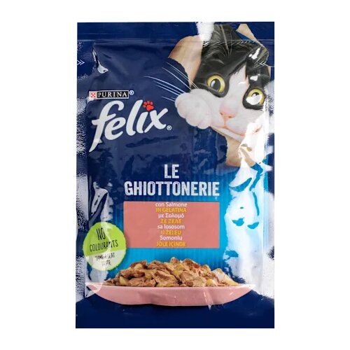 Felix Vlažna hrana za mačke 85g Losos 4/1 PAKET 26/1 Cijene