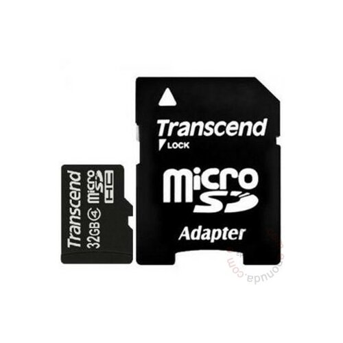 Transcend Micro SD Card 32GB + SD memorijska kartica Slike