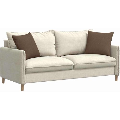 Jastučići za sofu 2 pcs Smeđa 45 x 45 cm tkanina Slike