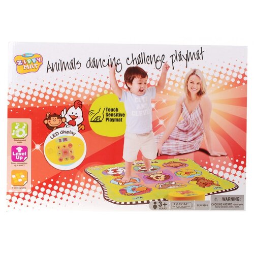  Pleasna podloga Twister Zoo sa raznim životinjama Slike