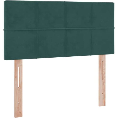  Krevet s od storage s madracem Tamnozelena 100 x 200 cm Bar&amp;scaron;un Slike