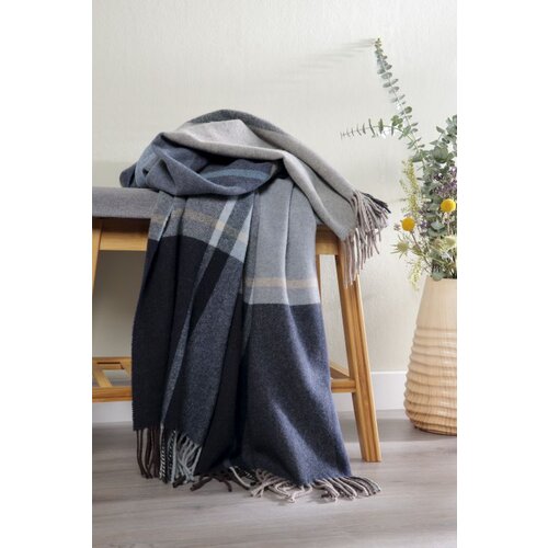 Biederlack deka kašmir sheffield blue 130x170 Cijene