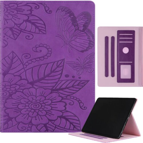 NIKCORP Ovitek za iPad Air in Air 2 9.7 (2016), magnetni preklopni etui, umetno usnje, funkcija stojala in spanja, vijoličen, (5000138945) Cene