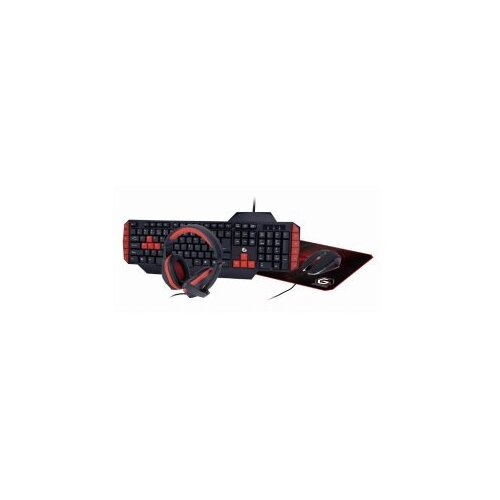  Tastatura + mi&scaron; + slu&scaron;alice + podloga Gaming GEMBIRD, GGS-UMG4-02, USA layout Cijene