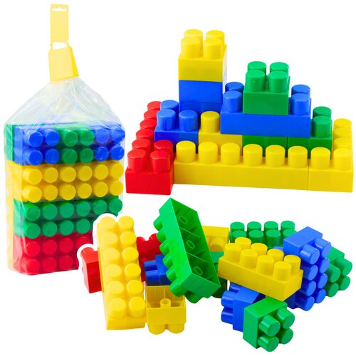  Kocke za sestavljanje K3 Small - pisan Slike