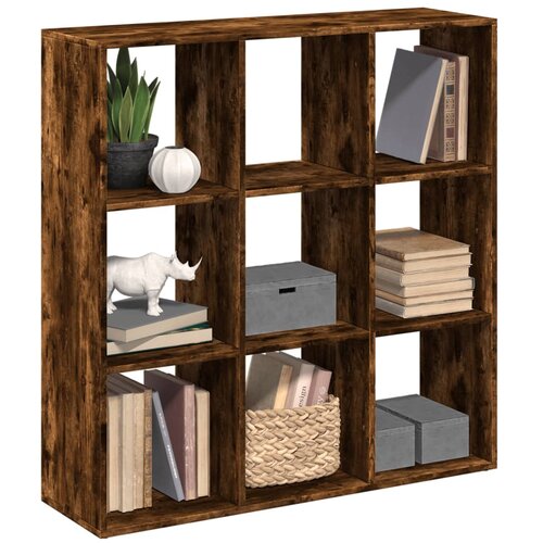 VidaXL Pregrada / regal za knjige boja hrasta 102x29x103,5 cm drveni Slike
