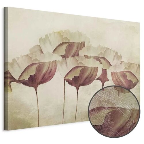  Slika - Flowers in Beige (1 Part) Wide 60x40 Cijene