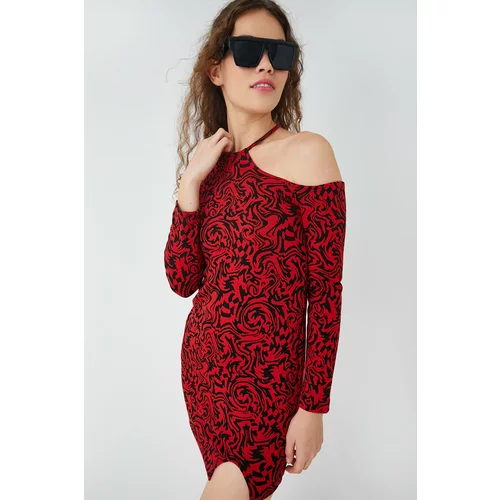 Koton Dress - Red - Asymmetric