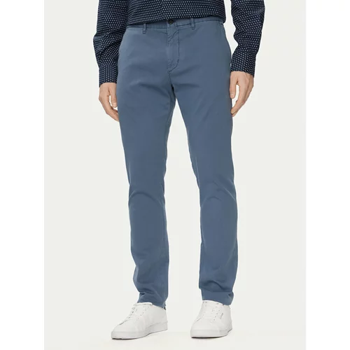Tommy Hilfiger Chino hlače Bleecker MW0MW33910 Modra Slim Fit