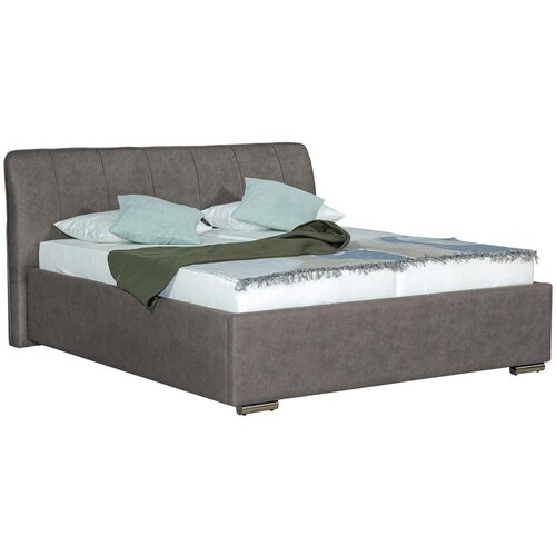 Modern Living Oblazinjena Postelja France Storage, Siva, 180x200 Slike