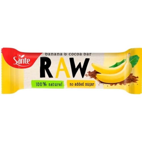Sante Raw Banana Choco Bar 35gr Cene