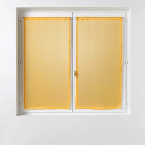 Douceur d intérieur Žute prozirne zavjese u setu 2 kom 60x90 cm Sandra –