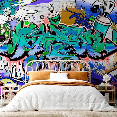 Artgeist Fototapeta Graffiti, 350x245cm Slike