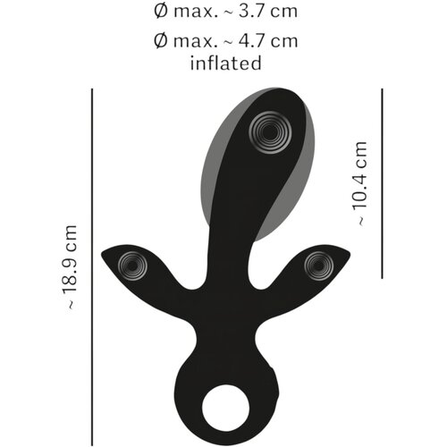 Eternal Trostruki vibrator na naduvavanje Slike