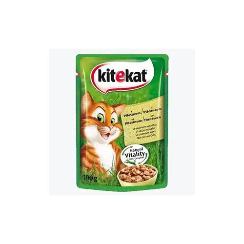  Hrana za mačke Kitekat pouch chicken 100g Slike