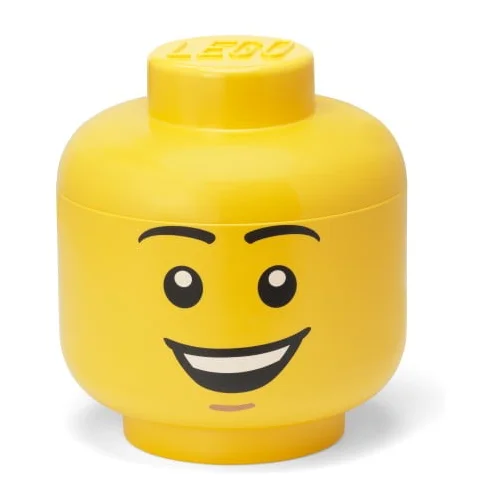 Lego Plastična dječja kutija za pohranu Head -