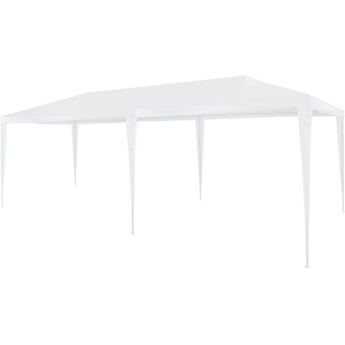 vidaXL Šotor za zabave 3x6 m PE bele barve Cene