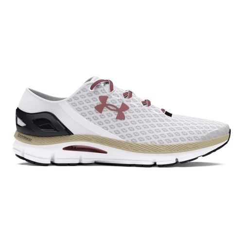 Under Armour UA Women's Shoes Speedform Gemini, White/Halo Grey/Tosca Brown - 40.5, (21582355)