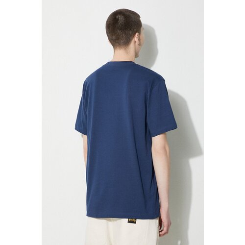 New Balance Majice s kratkimi rokavi SMALL LOGO JERSEY TEE Modra Slike