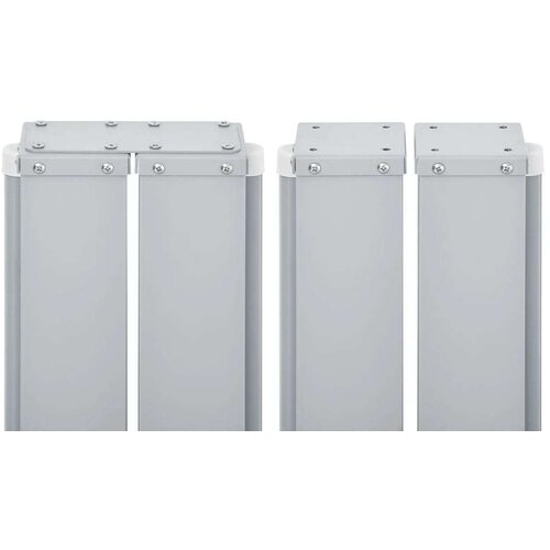 VidaXL Uvlačiva bočna tenda 100 x 1000 cm crvena Slike